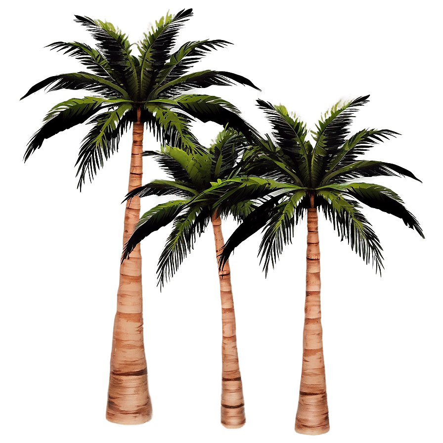 Palm Tree Sunset Background Png Udu22