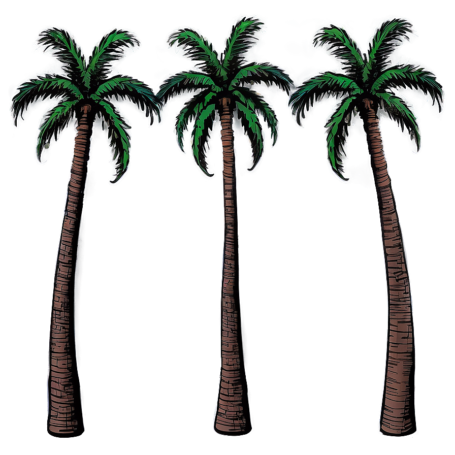 Palm Trees In Desert Png 45