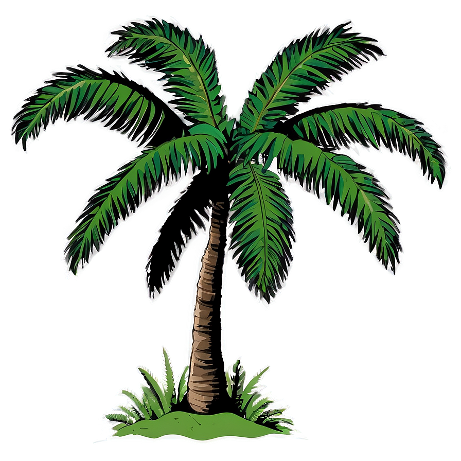 Palm Trees Silhouette Png Ewl91