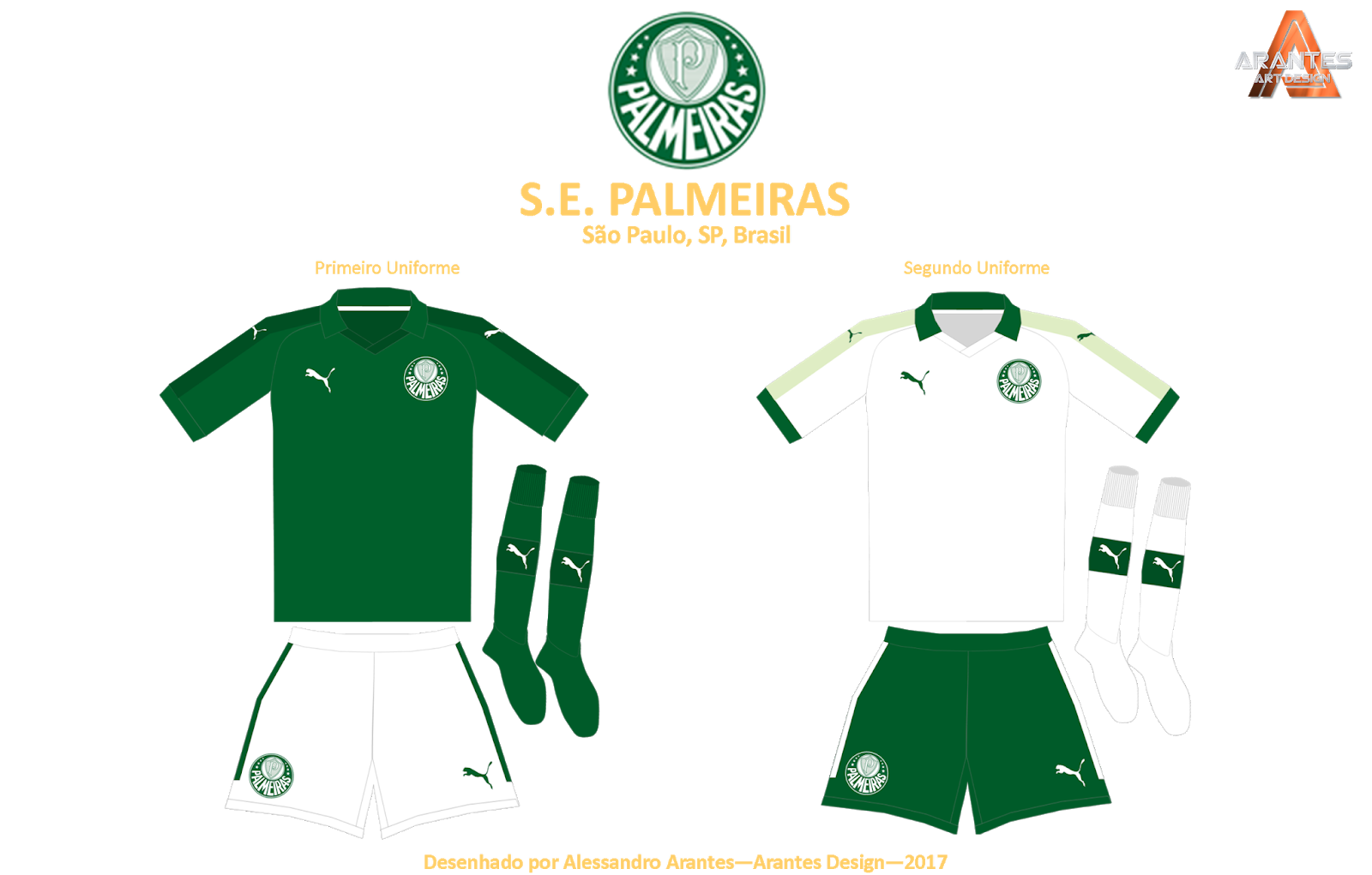 Palmeiras Football Club Uniforms2023