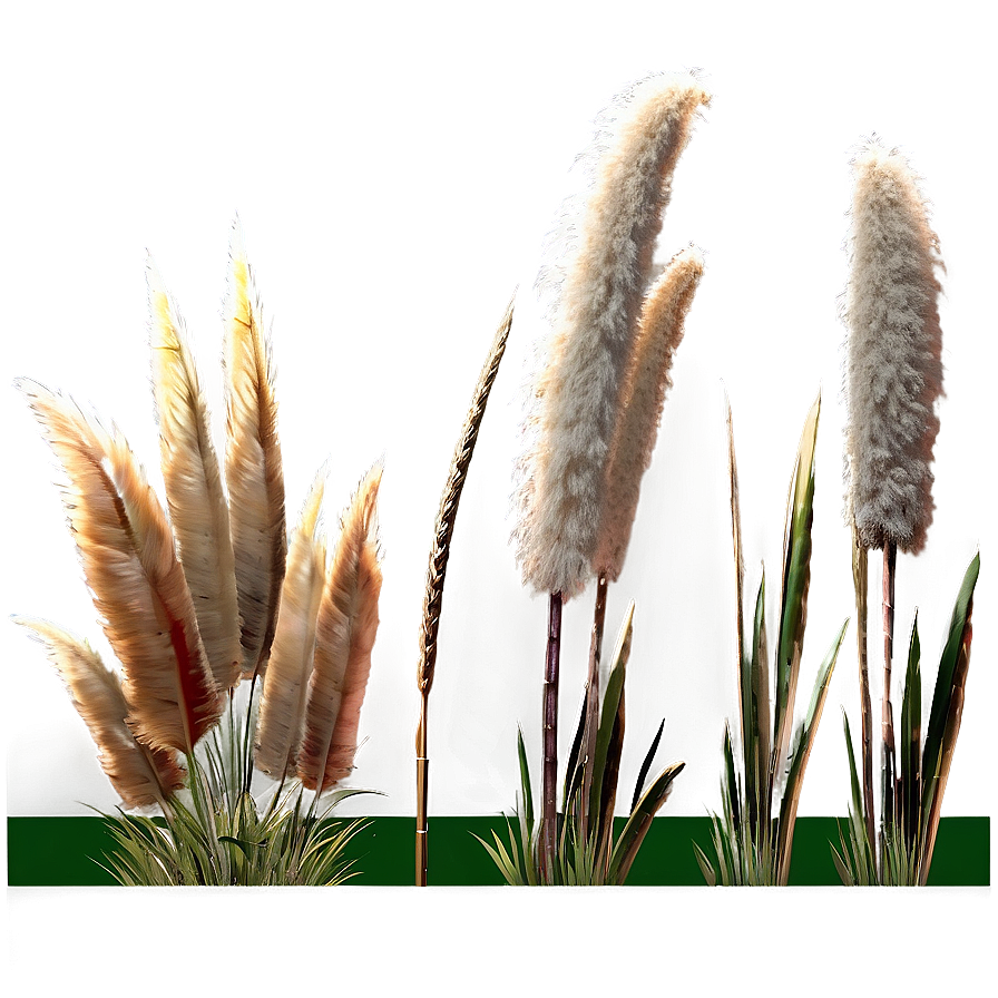 Pampas Grass Scene Png 91