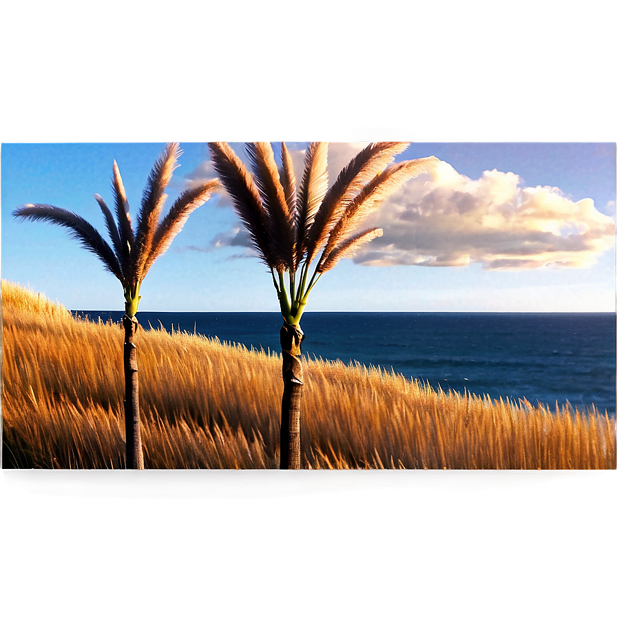 Pampas On Cliff Png Bqr33