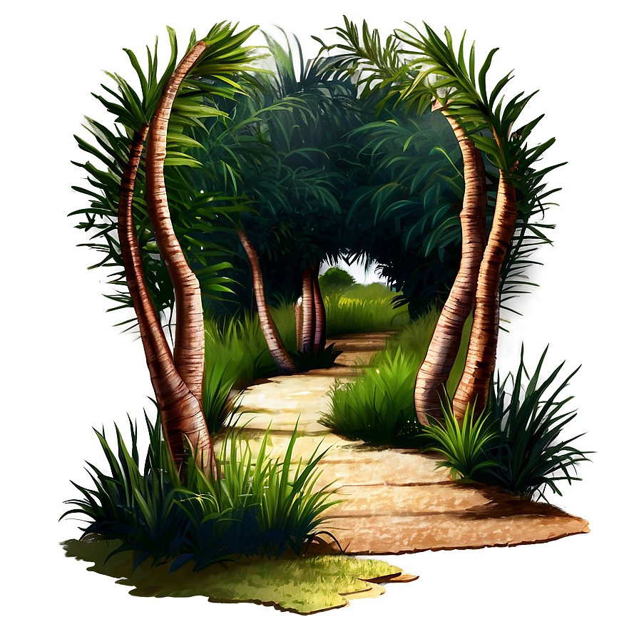 Pampas Pathway Png 64