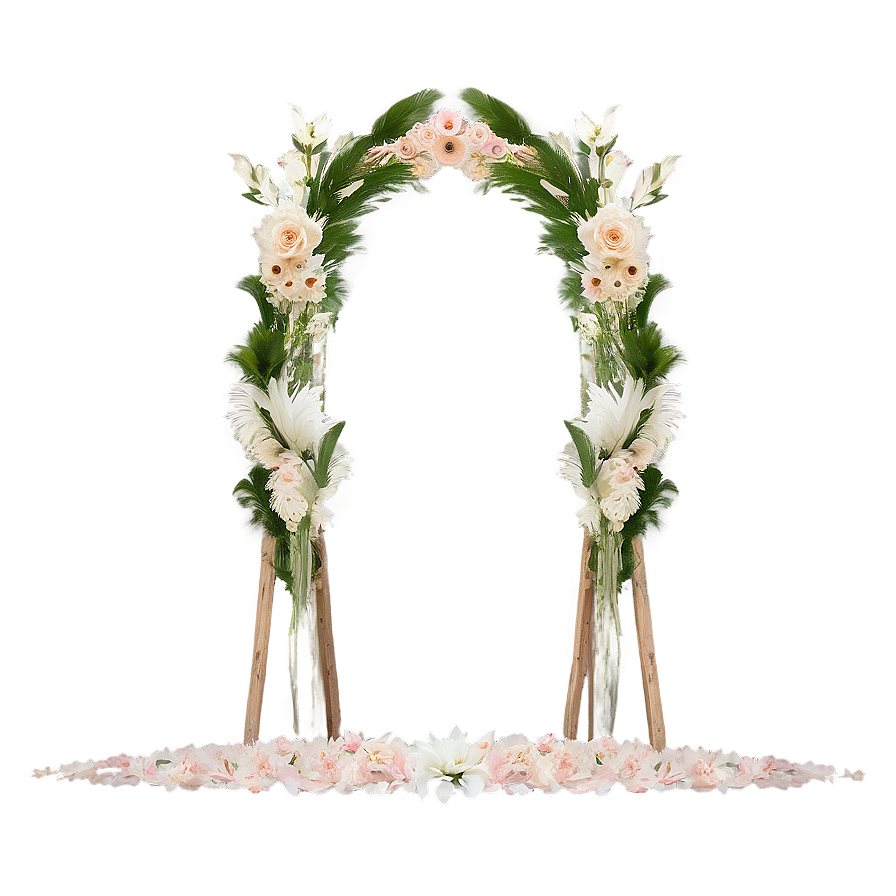 Pampas Wedding Arch Png Xps60