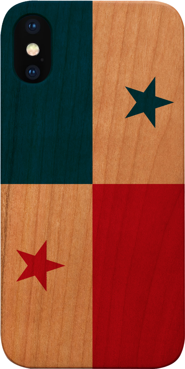 Panama Flag Inspired Phone Case Design