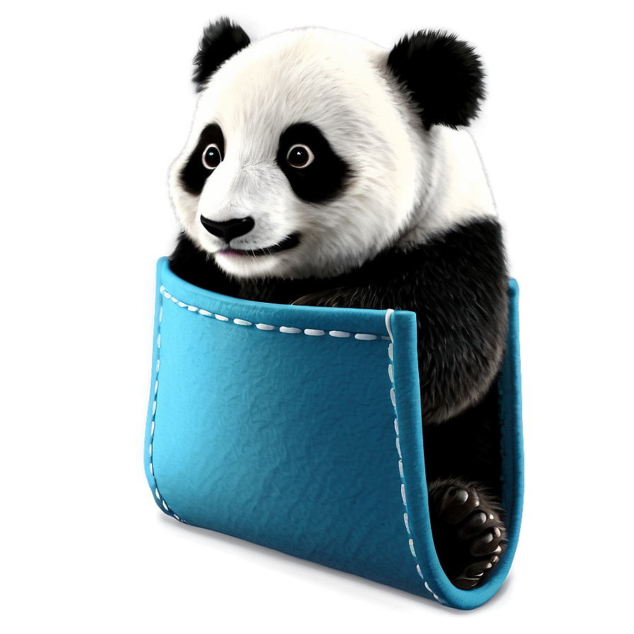 Panda In A Pocket Design Png Ybb63