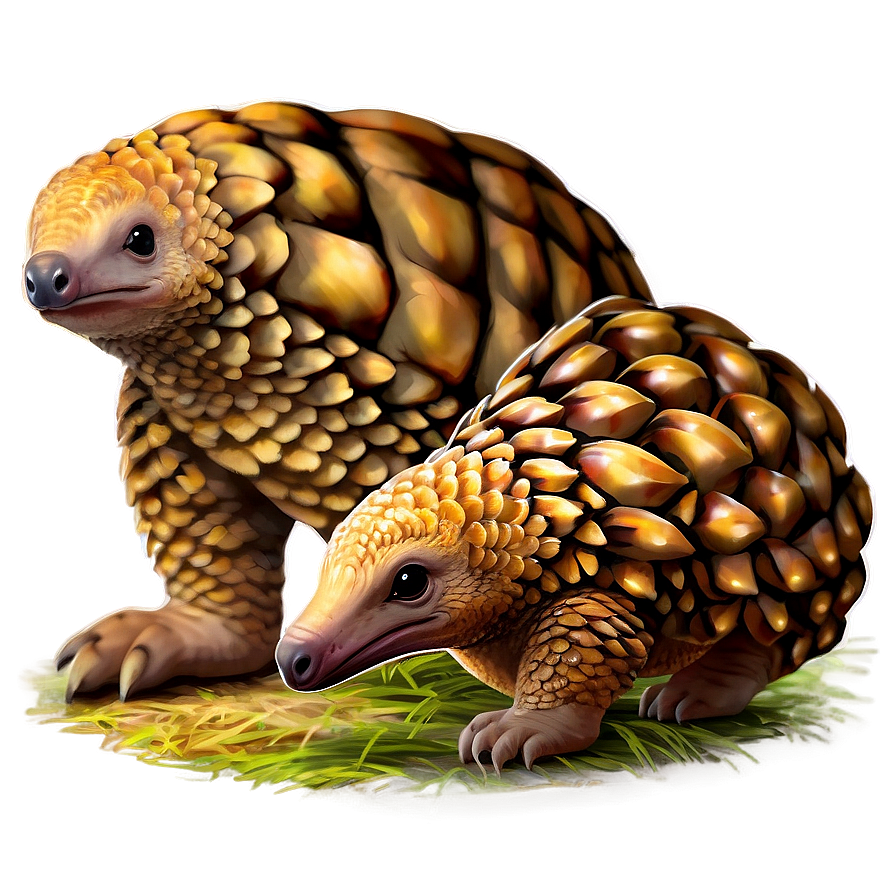 Pangolin Adventure Scene Png 06212024