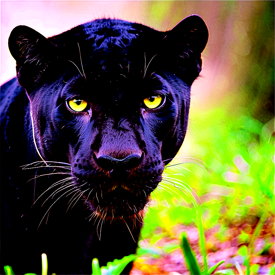 Panther In Habitat Png 64