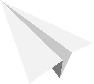 Paper Airplane Graphic