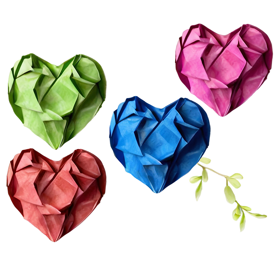 Paper Hearts Png 05032024