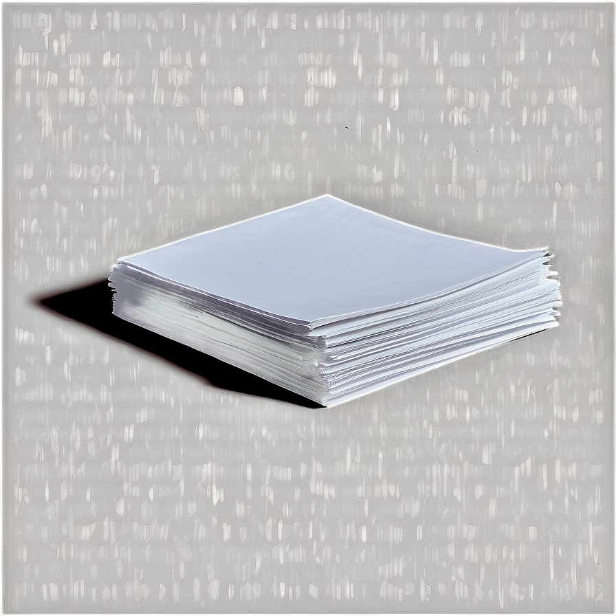 Paper Stack With Shadow Png Ipf