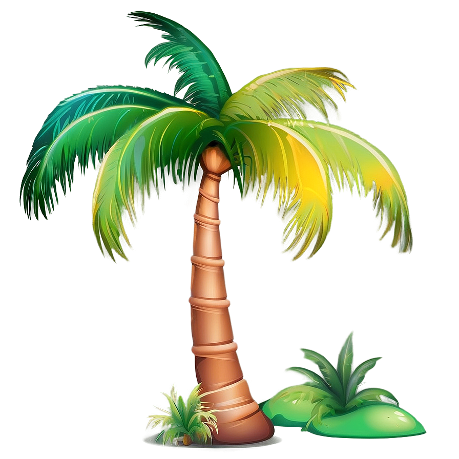 Paradise Palm Tree Emoji Png 19