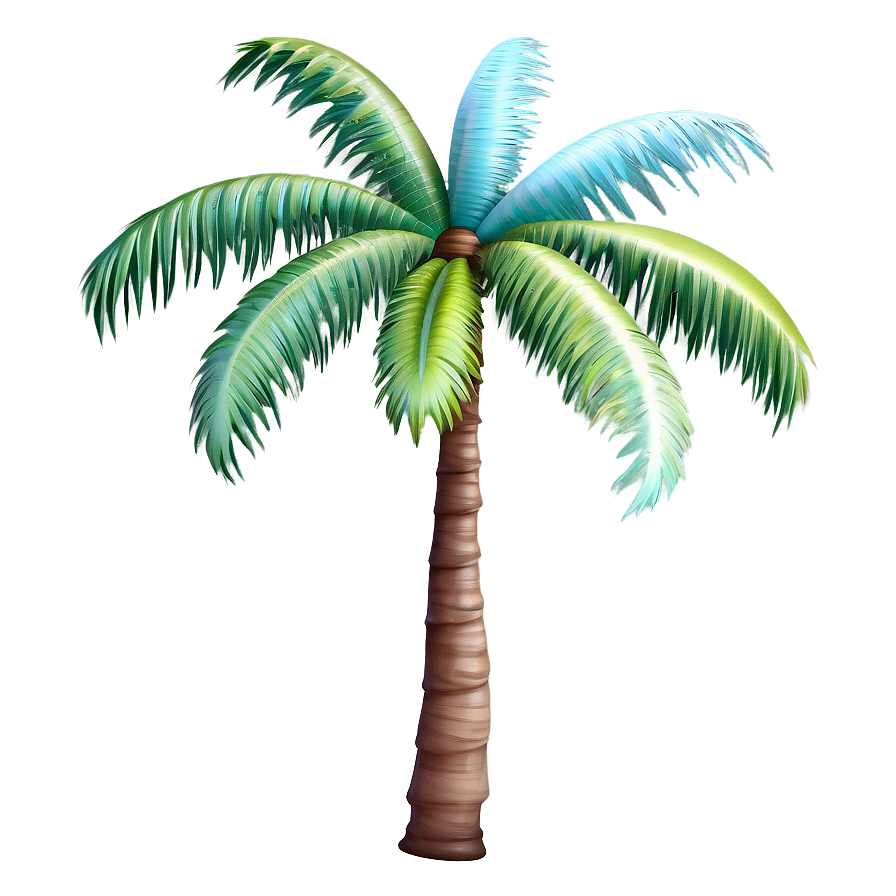 Paradise Palm Tree Emoji Png Xnr