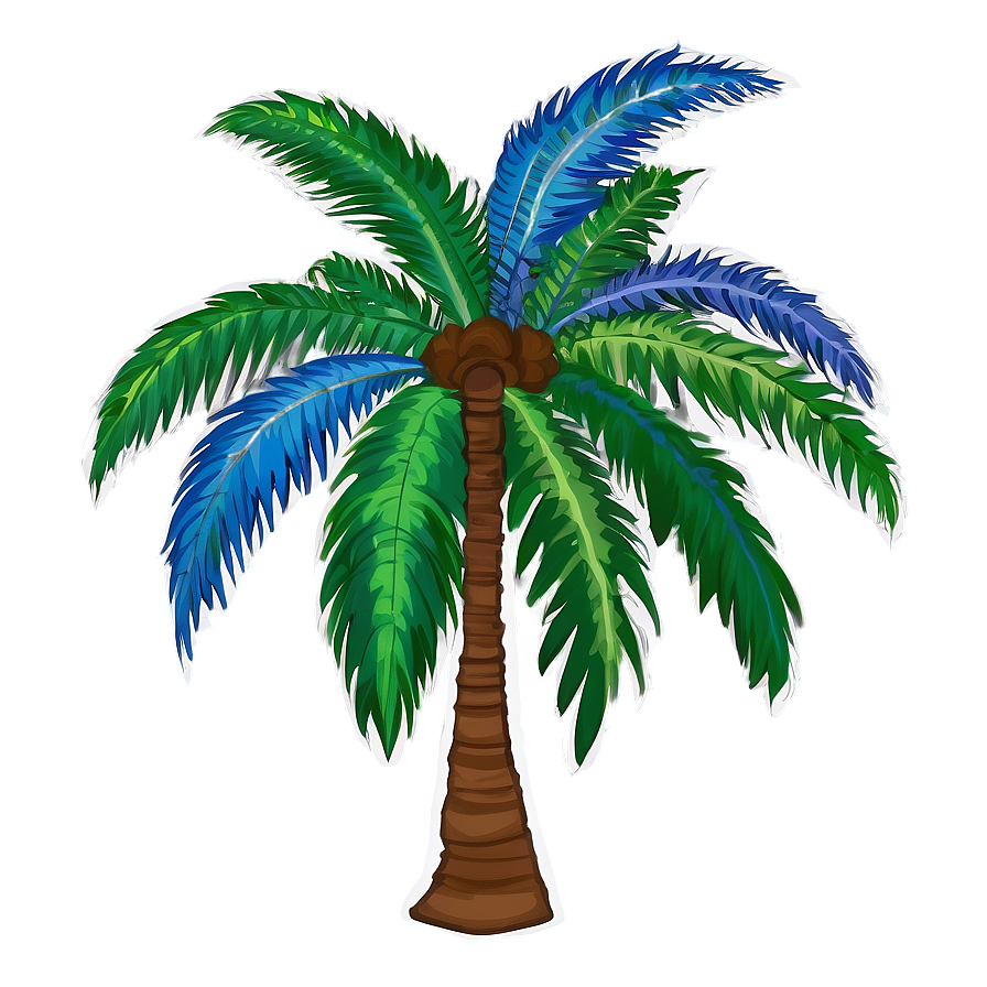 Paradise Palm Tree Outline Png Dbf