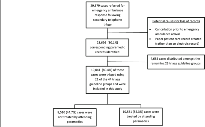 Paramedic Case Study Flowchart