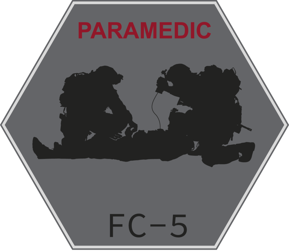 Paramedic Emergency Response Silhouette