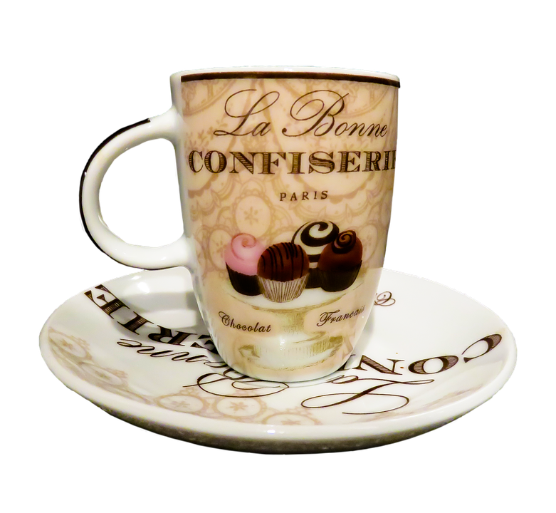 Parisian Confectionery Cupand Saucer