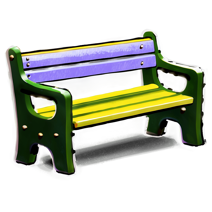 Park Bench Png 05232024