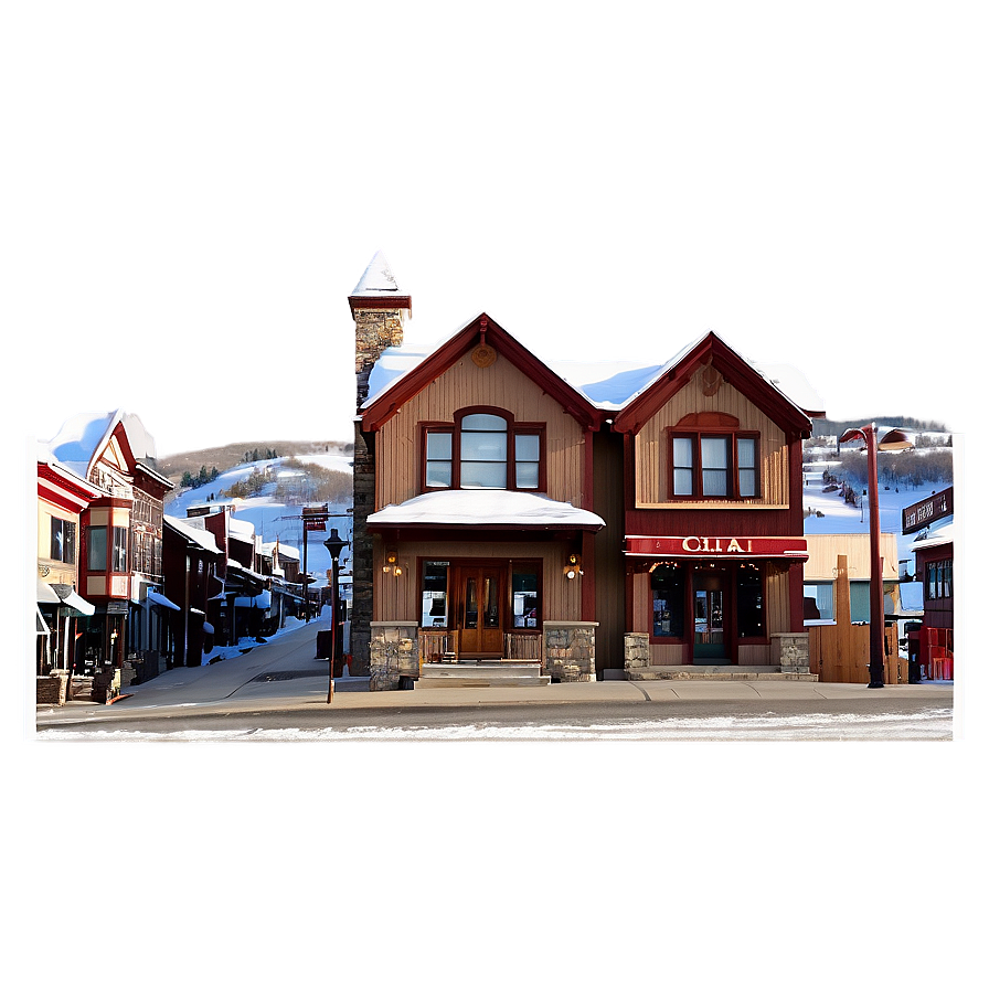 Park City Utah Main Street Png 06292024