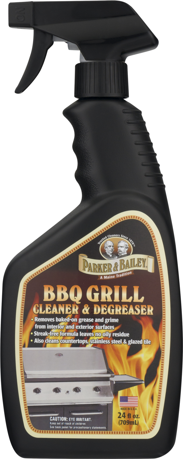 Parker Bailey B B Q Grill Cleaner Degreaser Bottle