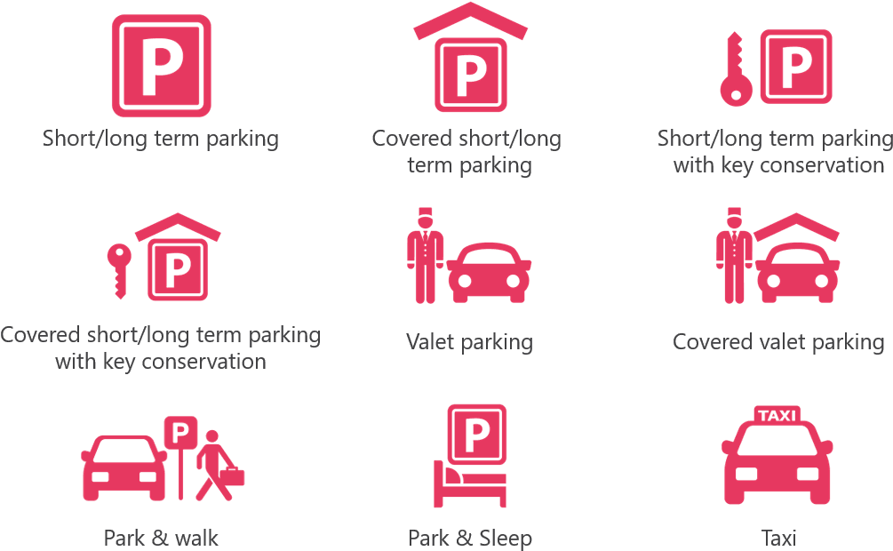 Parking Options Infographic