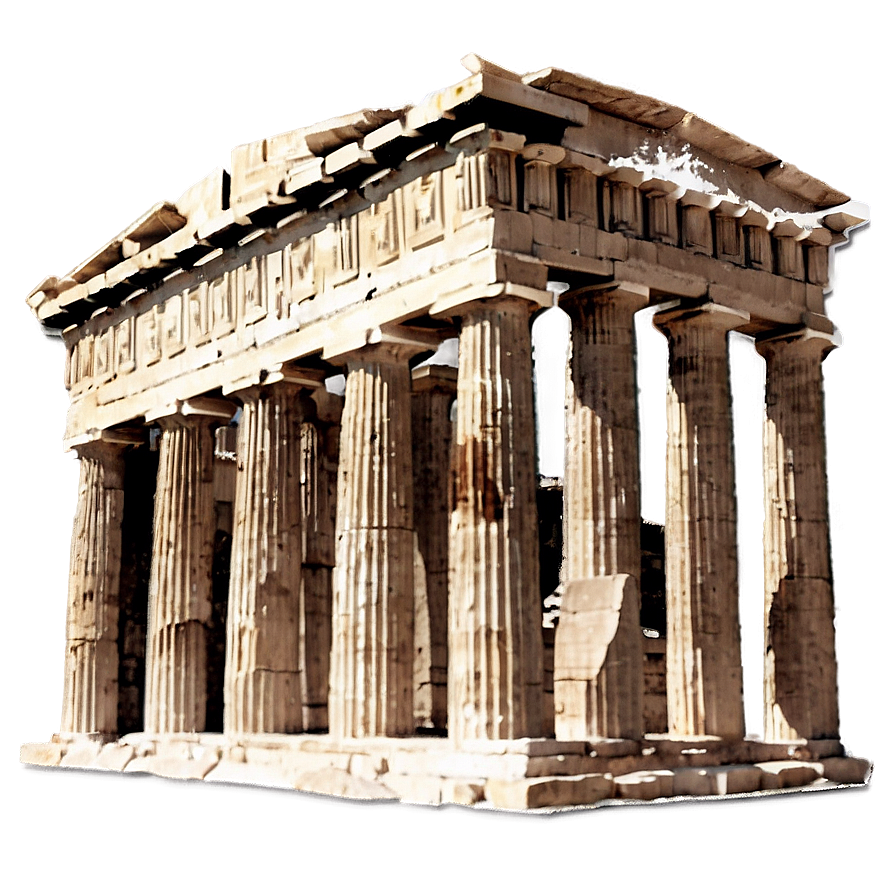 Parthenon Acropolis Athens Png Gjw