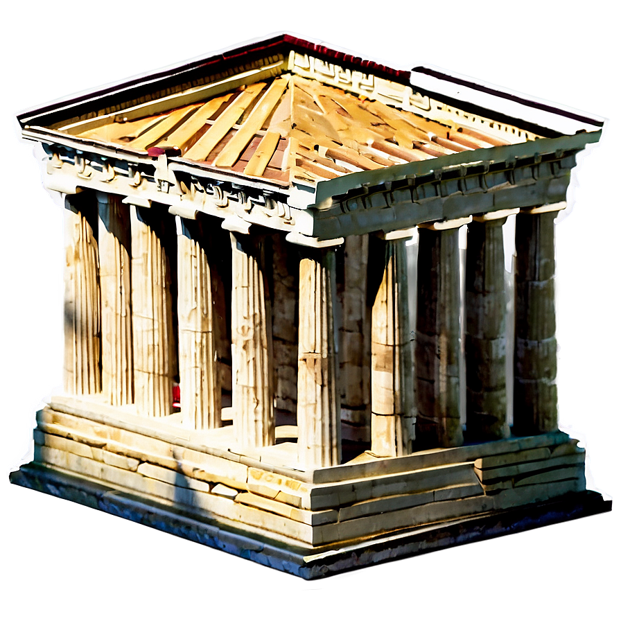 Parthenon Aerial Perspective Png 93