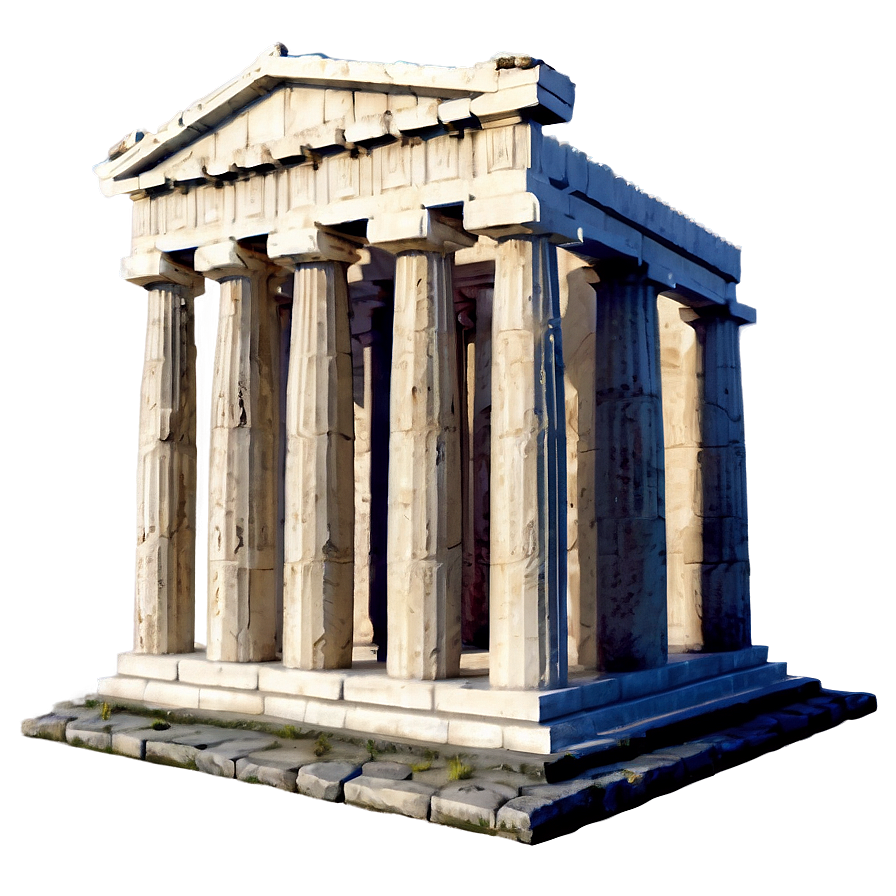 Parthenon Front View Png 06252024