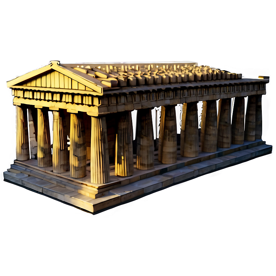 Parthenon Golden Hour Png 84