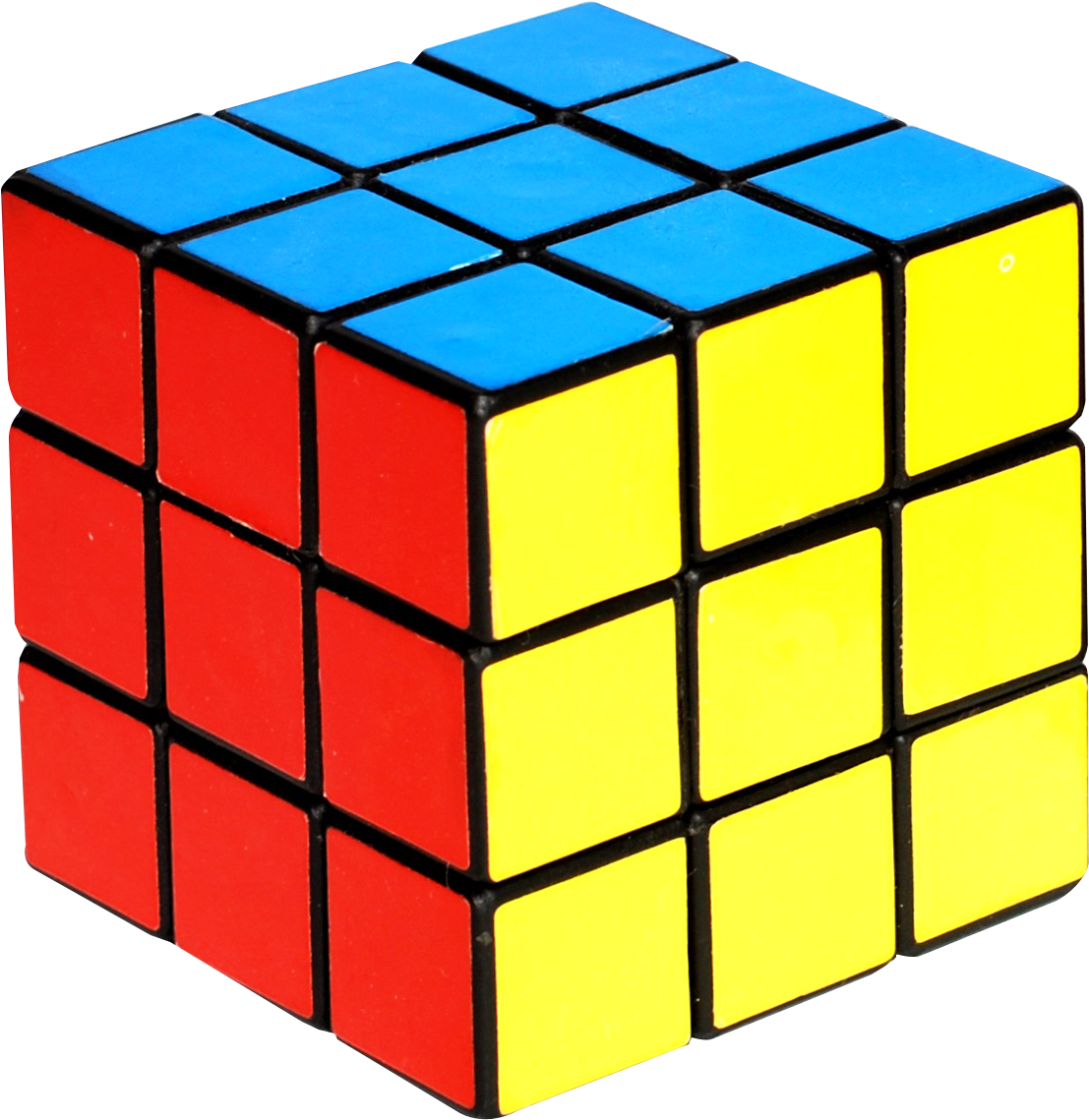 Partially Solved Rubiks Cube