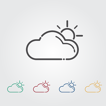 Partly Cloudy Weather Icon