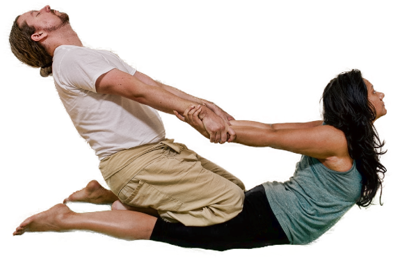 Partner Stretch Massage Technique