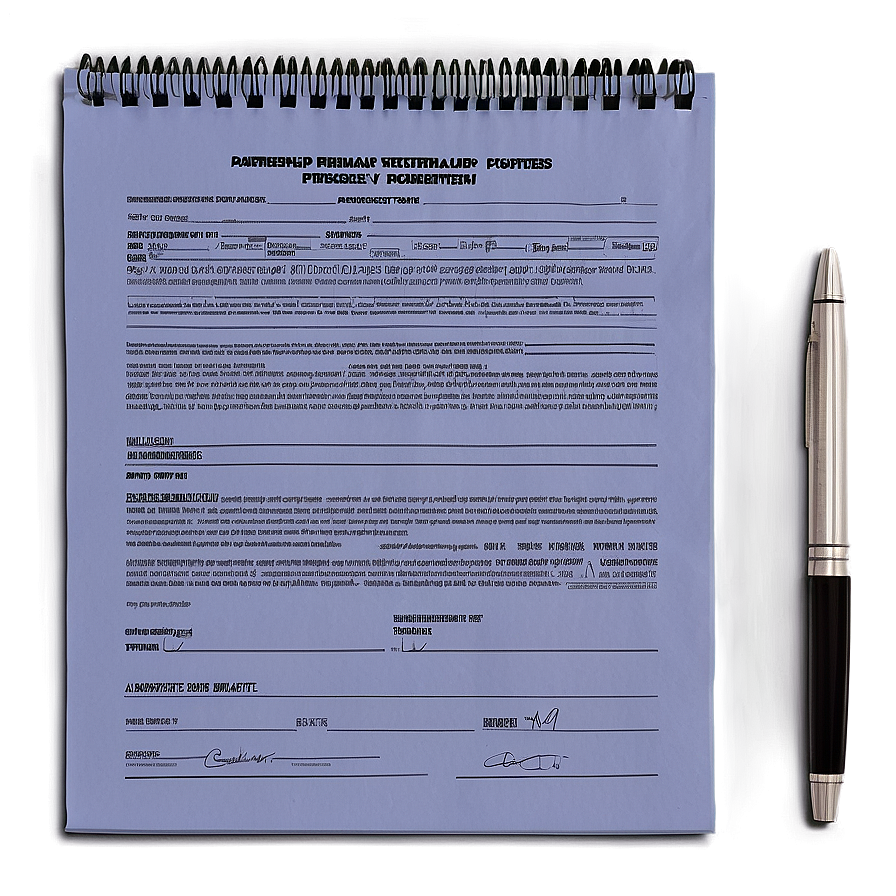 Partnership Renewal Form Png Dqi9