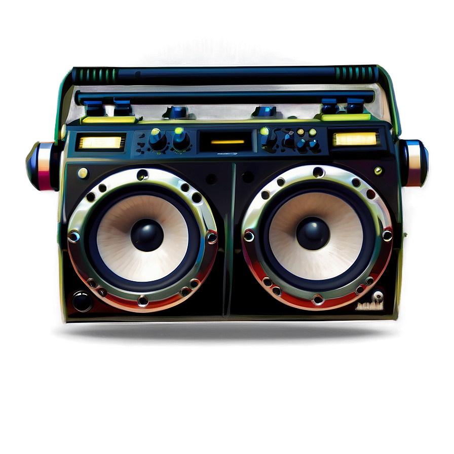 Party Boombox Png Gvl88