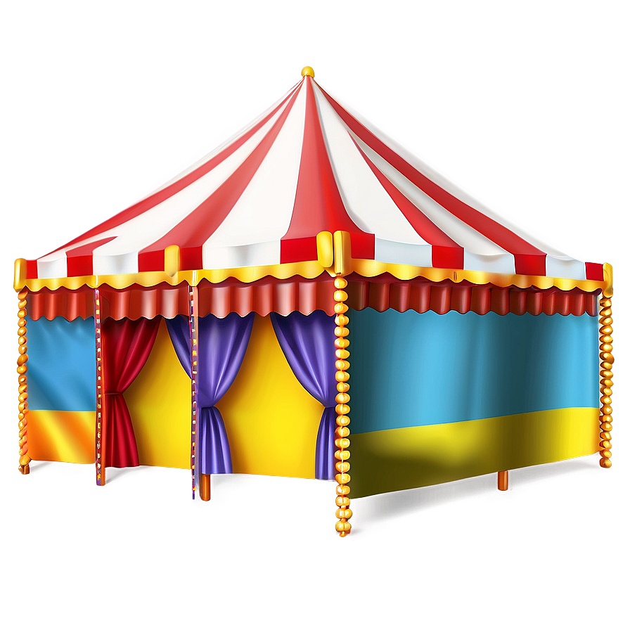 Party Carnival Tent Decoration Png 06282024