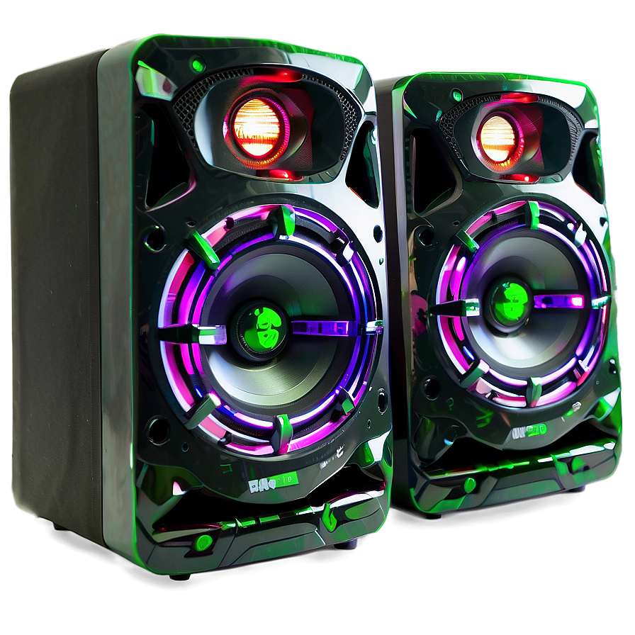 Party Speaker With Led Lights Png 05242024