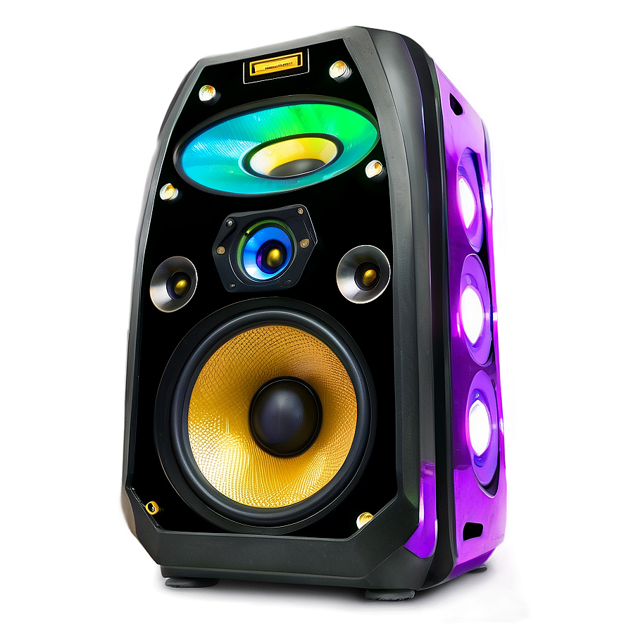 Party Speaker With Lights Png Yqi56