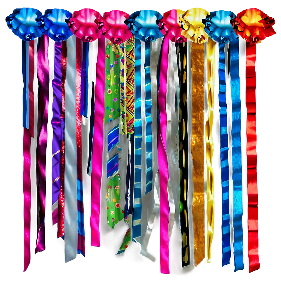 Party Streamers Overlay Png Tvw47