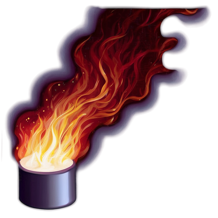 Passionate Fire Emoji Sign Png 24