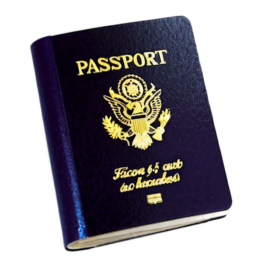 Passport With Coffee Png 32