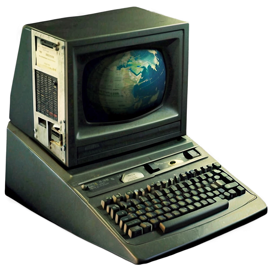 Past Era Computer Model Png Skt