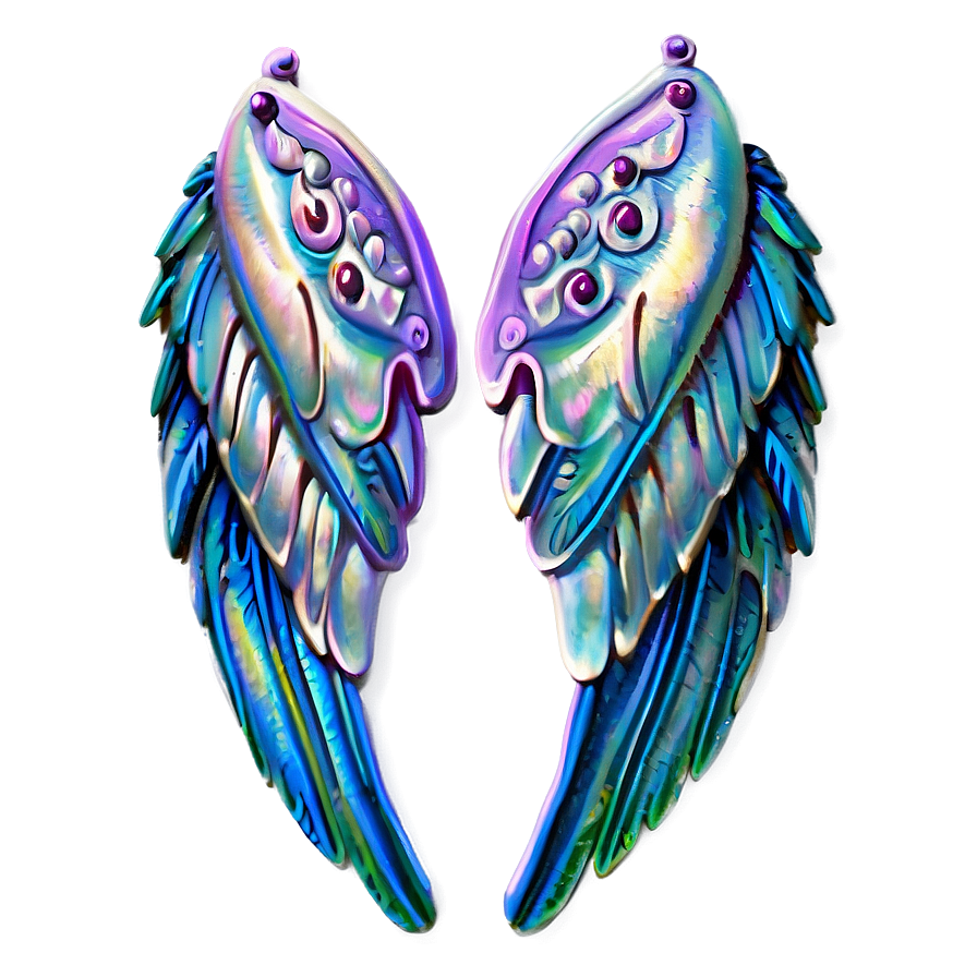 Pastel Angel Wings Background Png Glm