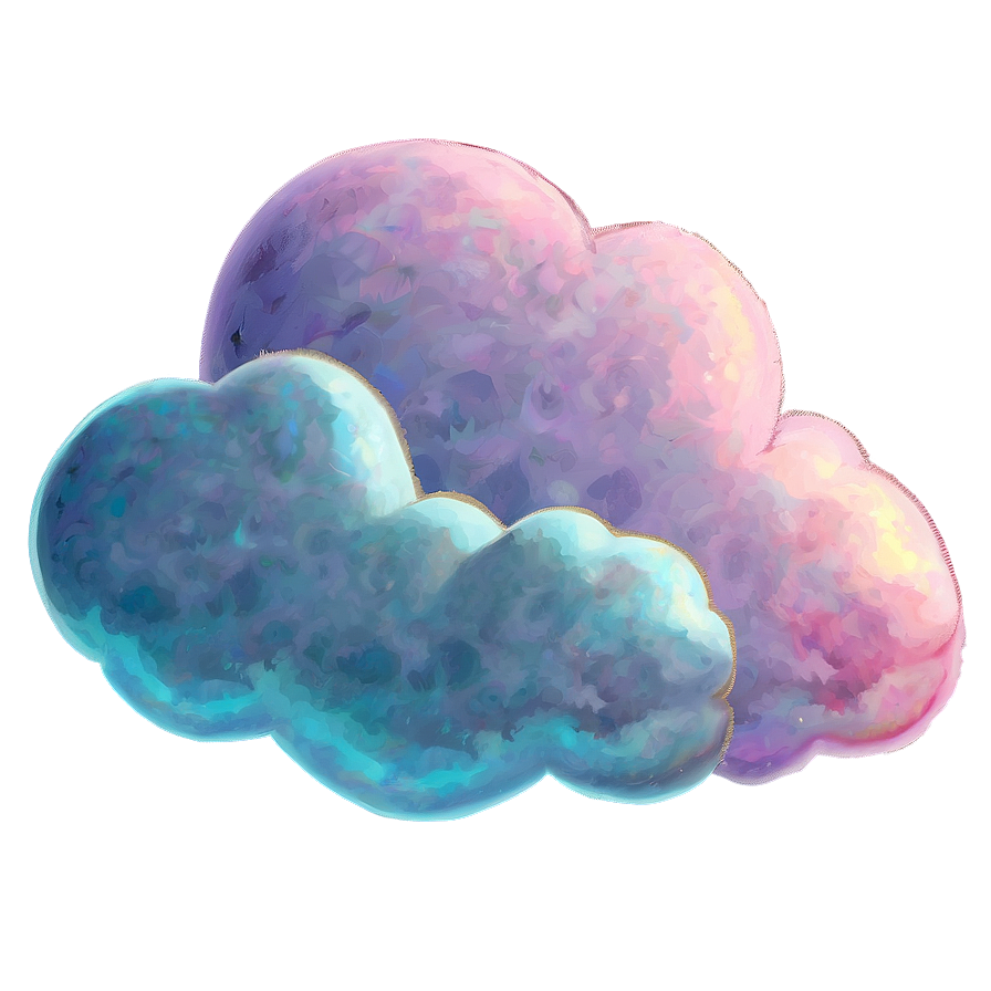 Pastel Clouds Png 20