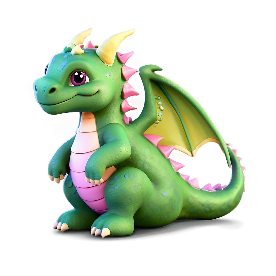 Pastel Cute Dragon Png Vpi