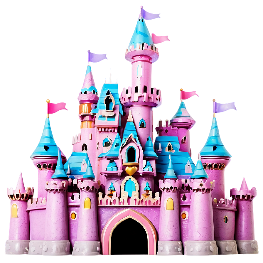 Pastel Disney Castle Png Vqo