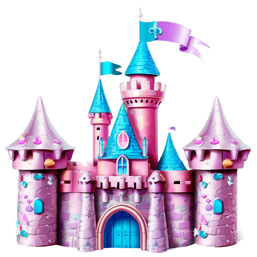 Pastel Disney Castle Png Wma