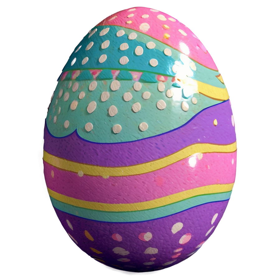 Pastel Easter Egg Png 05252024