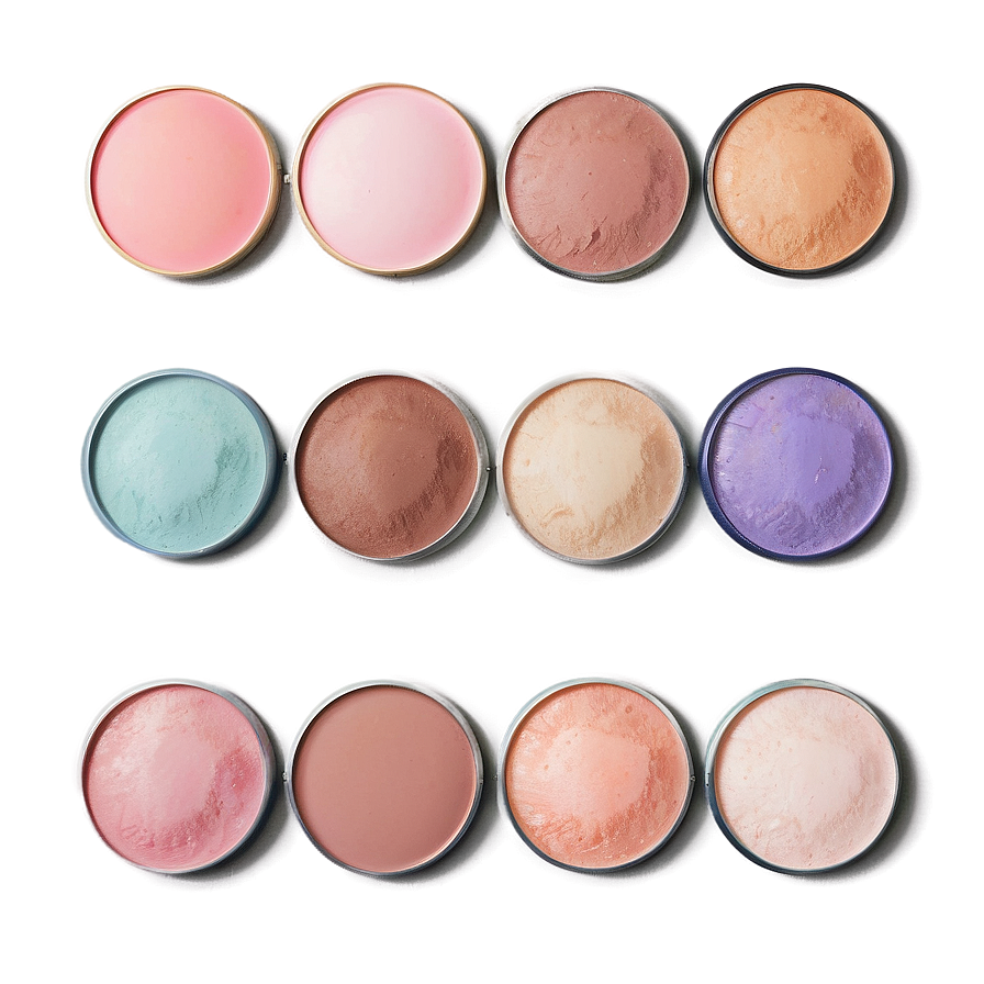 Pastel Makeup Palette Png 05252024