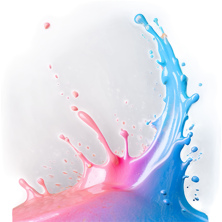 Pastel Paint Splash Png Gwx31