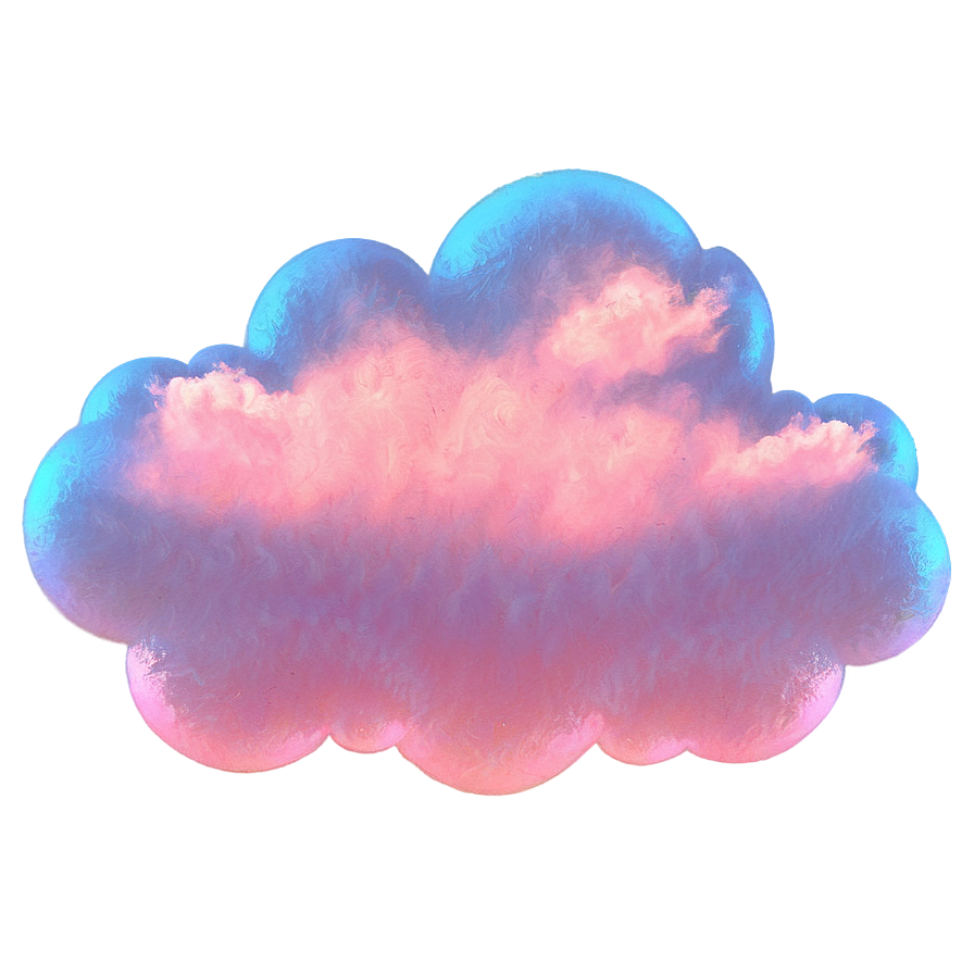 Pastel Pink Cloudscape Png 62